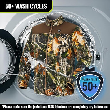 MOVEK Men's Tidewe Heated Fleece Jacket